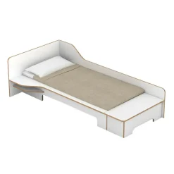 Kinderbetten^Müller Small Living Plane Einzelbett mit Bettkasten links 90x200cm
