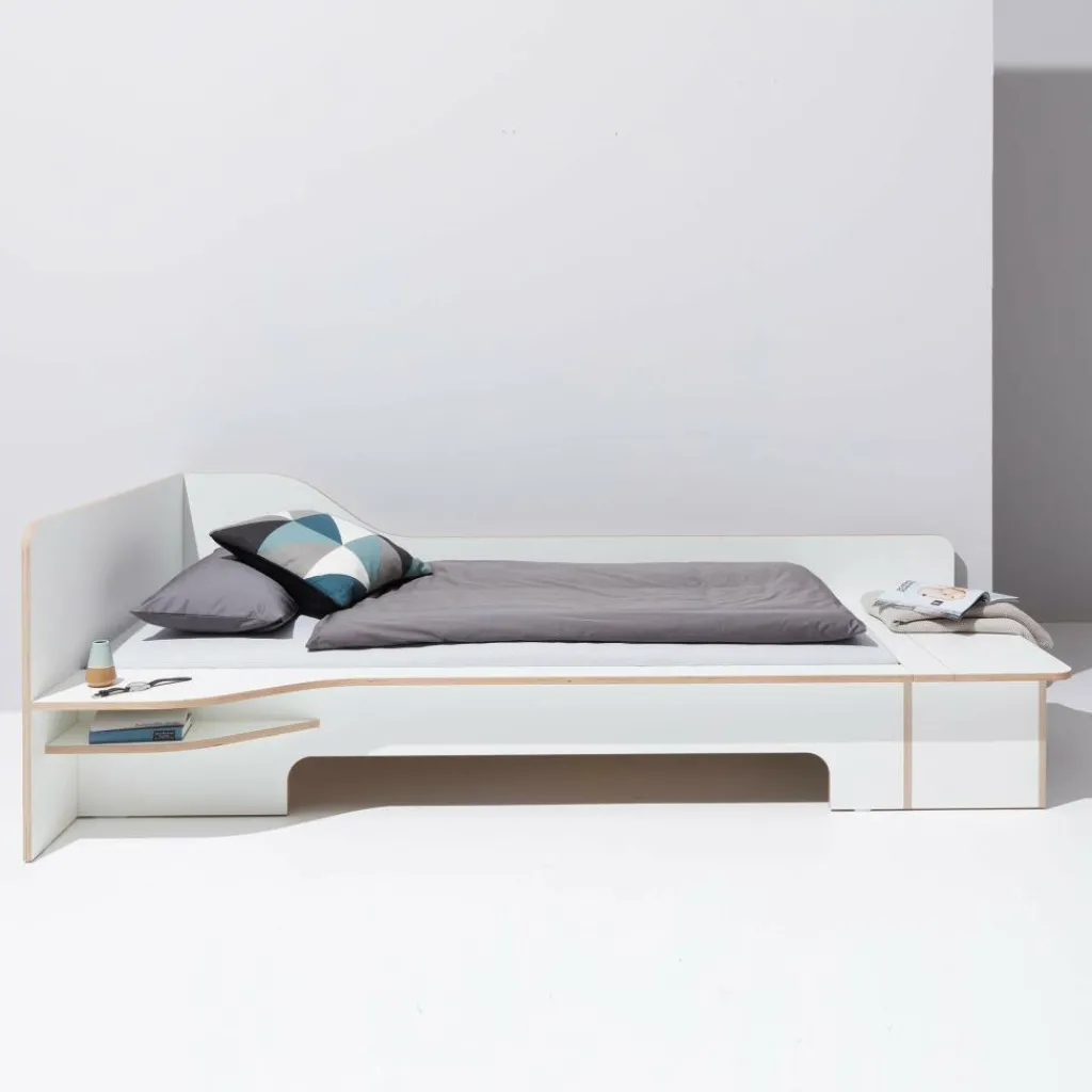 Müller Small Living Plane Einzelbett mit Bettkasten rechts 90x200cm| Betten|Kinderbetten