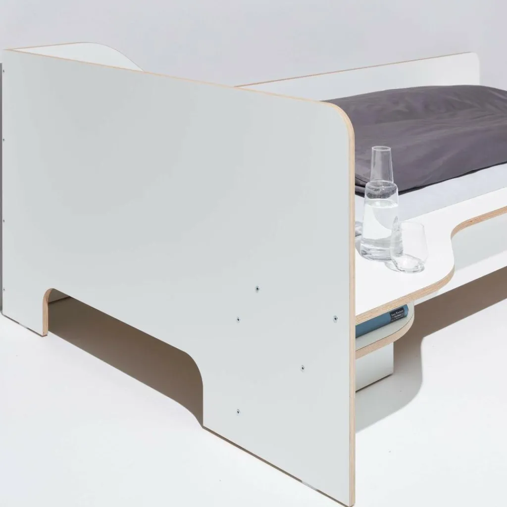 Müller Small Living Plane Einzelbett mit Bettkasten rechts 90x200cm| Betten|Kinderbetten