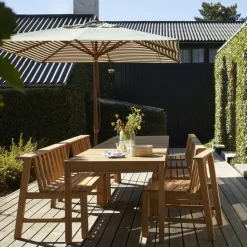 Stühle^Fritz Hansen Plank Gartenstuhl