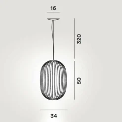 Pendelleuchten^Foscarini Plass Media Pendelleuchte