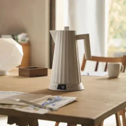 Küchengeräte^Alessi Plissé Wasserkocher mit Temperaturregelung 1,7l