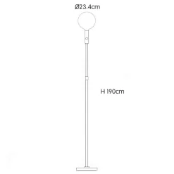 Stehleuchten^Tala Poise Stehleuchte + Sphere V LED E27 Dim To Warm