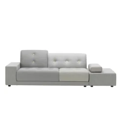 Sofas^Vitra Polder Sofa Armlehne links mit Ottoman