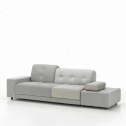 Sofas^Vitra Polder Sofa Armlehne links mit Ottoman
