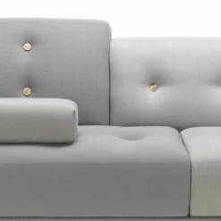 Sofas^Vitra Polder Sofa Armlehne links mit Ottoman