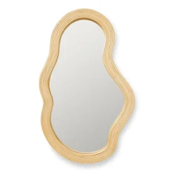 Ferm Living Pond Spiegel M Rattan| Spiegel|Spiegel
