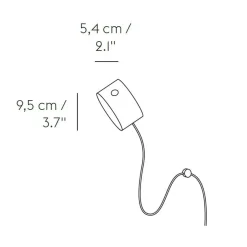 Wandleuchten^Muuto Post LED Wandleuchte