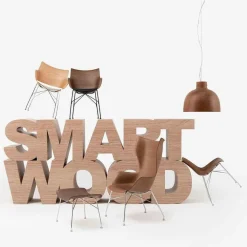Kartell P/Wood Stuhl| Stühle