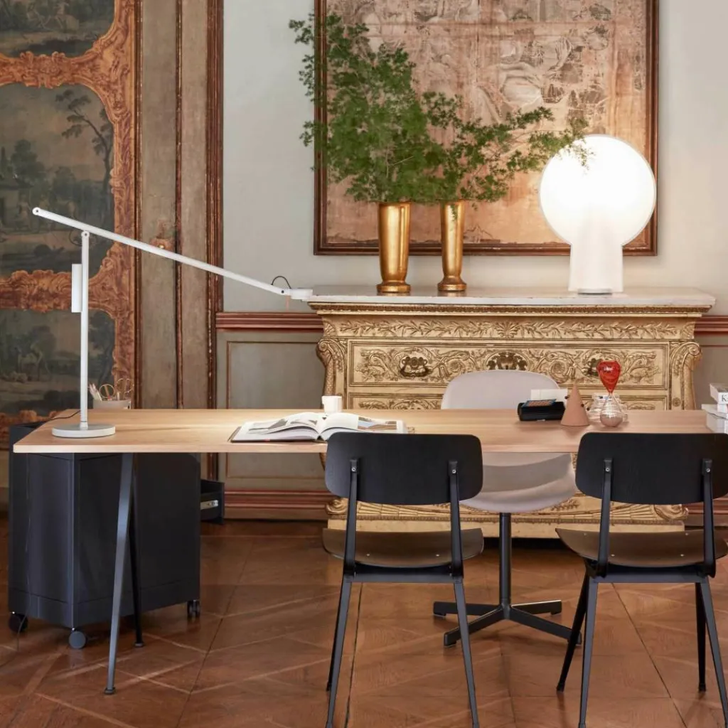 Tische|Esstische^HAY Pyramid 02 Tisch Gestell schwarz 250x85cm