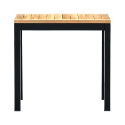 Jan Kurtz Quadrat Gartentisch Gestell schwarz| Garten-Beistelltische