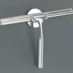Badaccessoires^Decor Walther Quick Glaswischer mit Wandhalterung