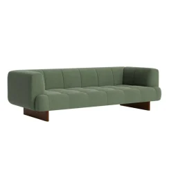 HAY Quilton Lift 3-Sitzer Sofa Gestell Nussbaum| Sofas