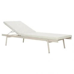 Gartenliegen^Pedrali Rail Sonnenliege mit Auflage