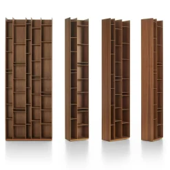 Regale^MDF Italia Random Wood 2C Bücherregal