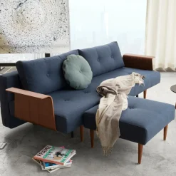 Hocker^Innovation Living Recast Plus Hocker Beine dunkles Holz H 38cm