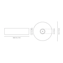 Ferm Living Record Shade Lampenschirm| Leuchten-Zubehör