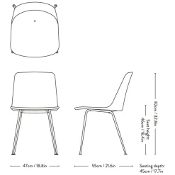 &Tradition Rely HW70 Gartenstuhl| Stühle|Gartenstühle