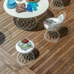 Garten-Beistelltische^Emu Re-Trouvé Garten-Beistelltisch / Hocker