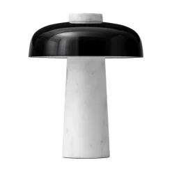 Nachttischleuchten^Audo Reverse LED Tischleuchte Marmor