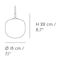 Muuto Rime Pendelleuchte Ø 18cm| Pendelleuchten