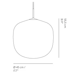 Muuto Rime Pendelleuchte Ø 45cm| Pendelleuchten
