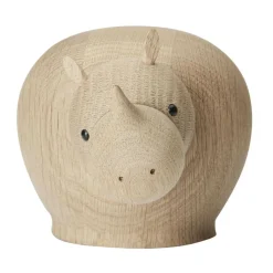 Woud Rina Rhinoceros Holzfigur| Figuren