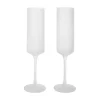 Barzubehör^Ferm Living Ripple Champagnerflöte 2er Set