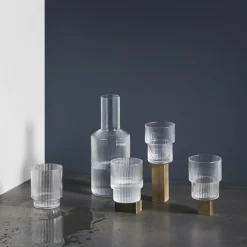 Kannen & Karaffen^Ferm Living Ripple Karaffe