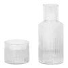 Ferm Living Ripple Karaffen-Set S| Kannen & Karaffen