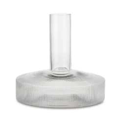 Kannen & Karaffen^Ferm Living Ripple Wein Karaffe