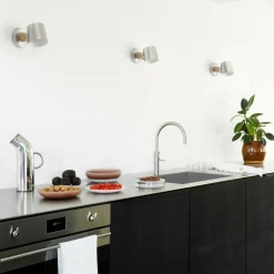 Wandleuchten^Normann Copenhagen Rise Wandleuchte Hardwired Edelstahl