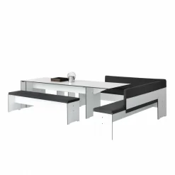 Outdoor-Textilien^Conmoto Riva Auflage für Bank mit Rückenlehne