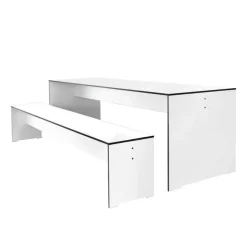 Conmoto Riva Set 220 Tisch + 1 Bank| Gartentische