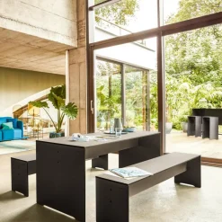 Conmoto Riva Set 220 Tisch + 1 Bank| Gartentische