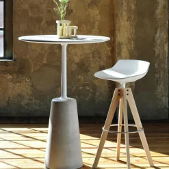 Tische^MDF Italia Rock Bartisch Ø80cm