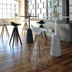 MDF Italia Rock Bartisch Ø80cm| Bistrotische