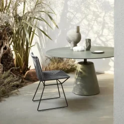 MDF Italia Rock Esstisch Ø 140cm Zement| Tische|Esstische