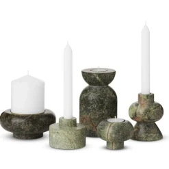 Kerzenständer^Tom Dixon Rock Kerzenhalter L 5er Set