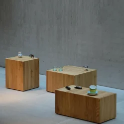 Tische^Jan Kurtz Roll-it Hocker / Beistelltisch