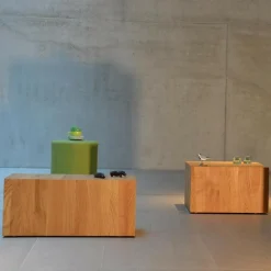 Tische^Jan Kurtz Roll-it Hocker / Beistelltisch