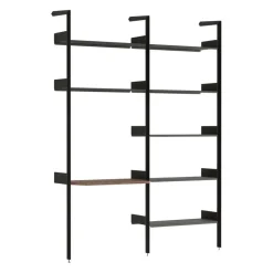 &Tradition Rombe Konfiguration B IF1 & IF5 Regal mit Schreibtischplatte| Regale