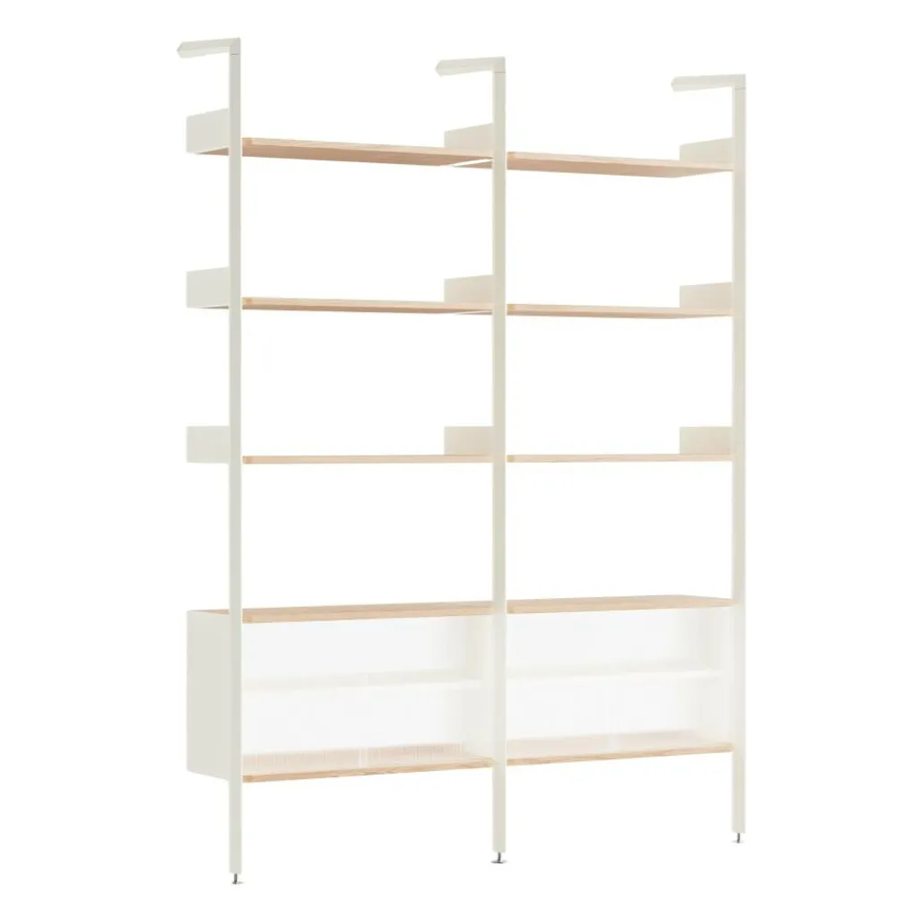 &Tradition Rombe Konfiguration E IF3 & IF6 Regal mit Schrankelement| Regale