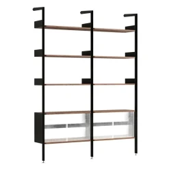 &Tradition Rombe Konfiguration E IF3 & IF6 Regal mit Schrankelement| Regale