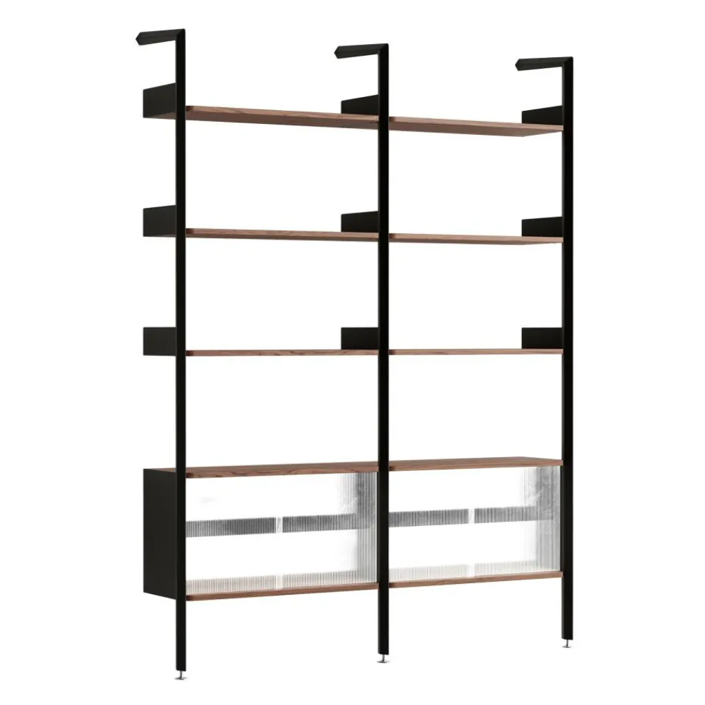 &Tradition Rombe Konfiguration E IF3 & IF6 Regal mit Schrankelement| Regale