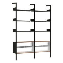 &Tradition Rombe Konfiguration E IF3 & IF6 Regal mit Schrankelement| Regale