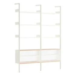 &Tradition Rombe Konfiguration E IF3 & IF6 Regal mit Schrankelement| Regale