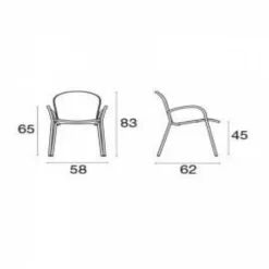 Emu Ronda XS Gartenarmlehnstuhl| Stühle