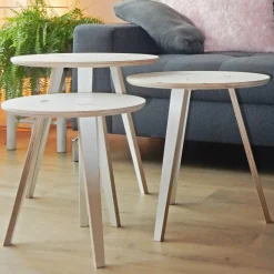 Beistelltische|Tische^Tojo Rund Beistelltisch