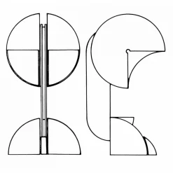 Martinelli Luce Ruspa Tischleuchte| Nachttischleuchten